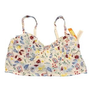 5/$20 NWT Colsie Colorful Bralette XL